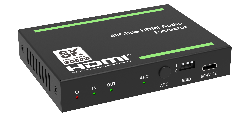 8K60 HDMI Audio De-embedder