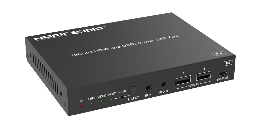 5x1 4K60 Presentation Switcher (HDBaseT 3.0/USB/Dante)